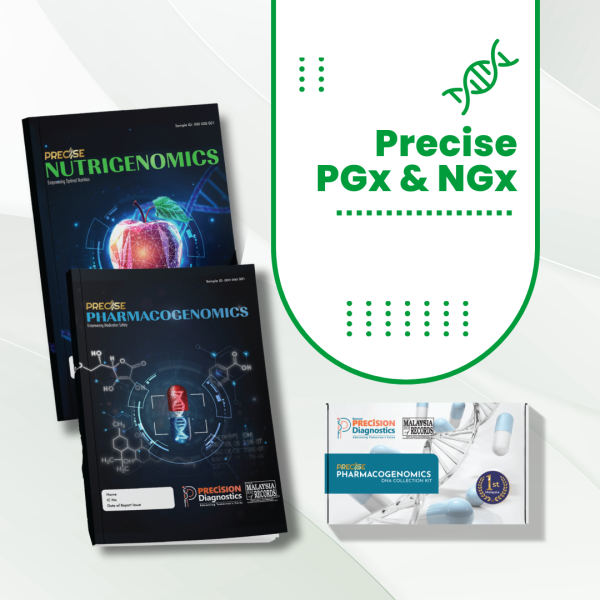 Tes PRECISE Farmakogenomik & Nutrigenomik