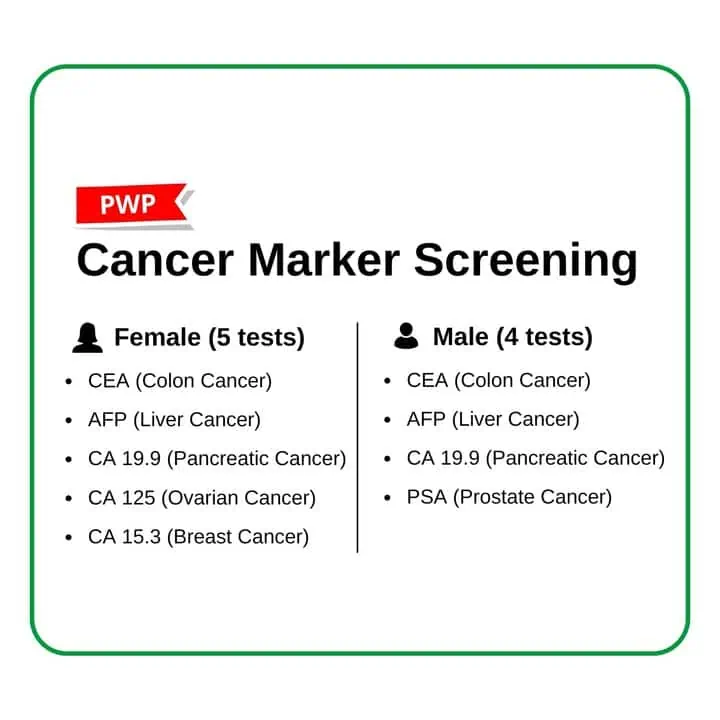 cancer marker screening