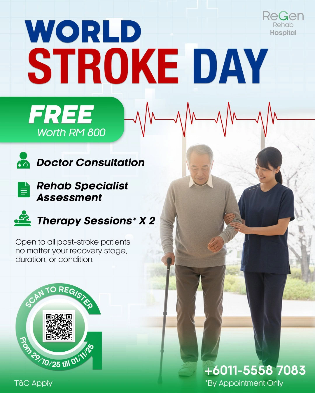 world stroke day poster