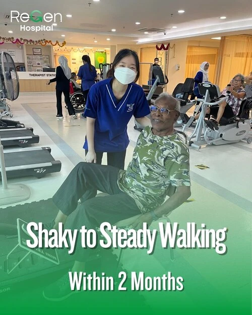 Shaky to Steady Walking