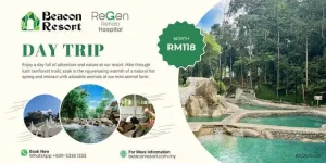 Voucher Kunjungan Sehari Beacon Resort Gratis senilai RM118