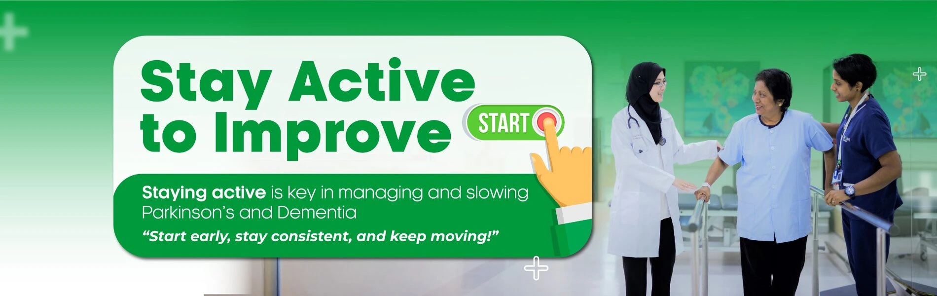 Stay Active To Improve