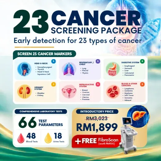 23-Cancer Marker Test & Health Screening